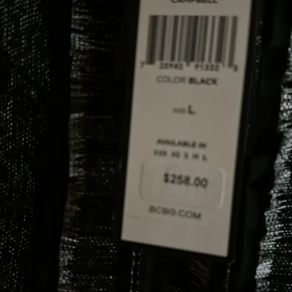 BCBg cap sleeve black bolero Jackets & Coats